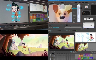 طراحی و تولید انیمیشن